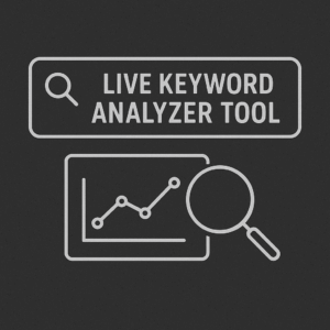 Live keyword analyzer