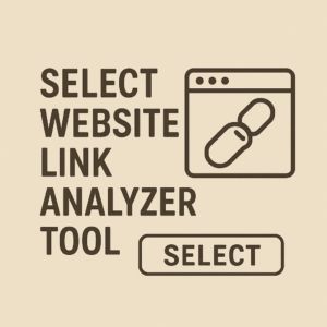 Website link analyzer